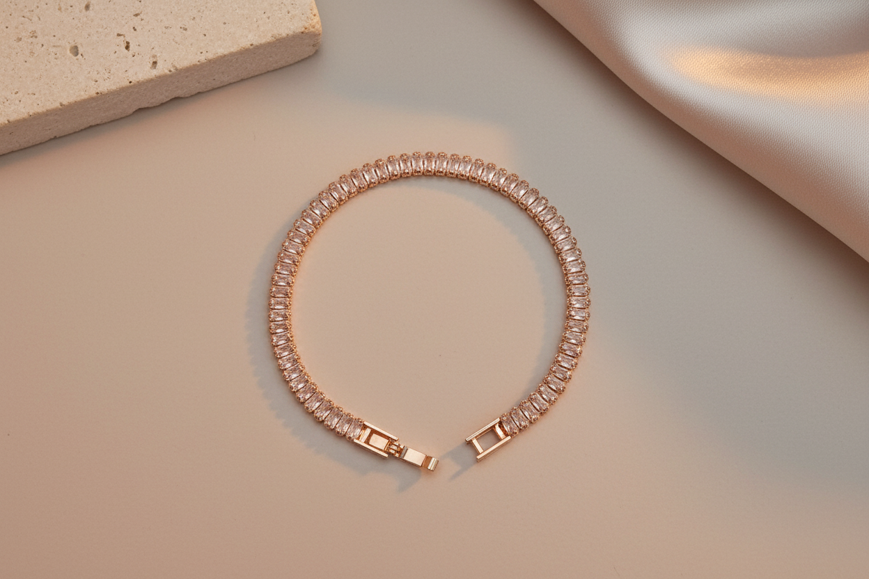 Peora tennis bracelet