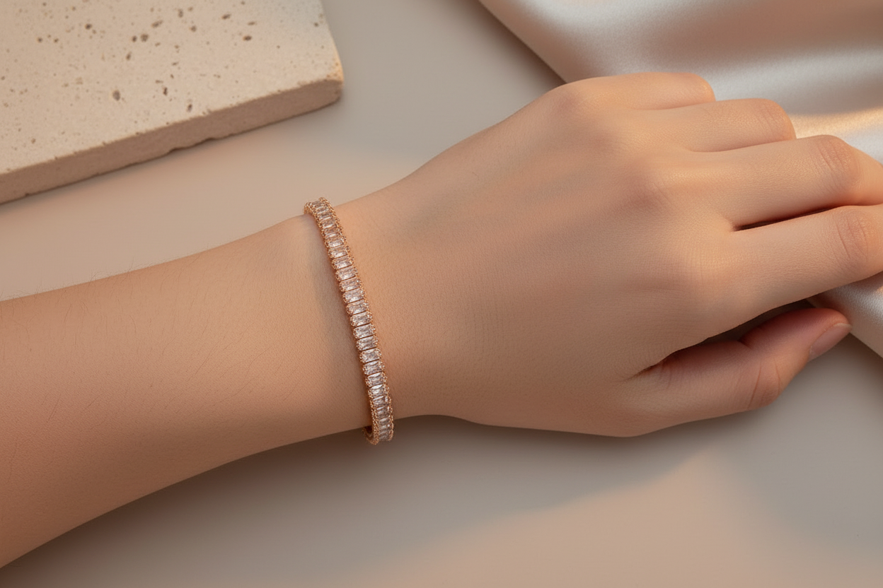 Peora tennis bracelet