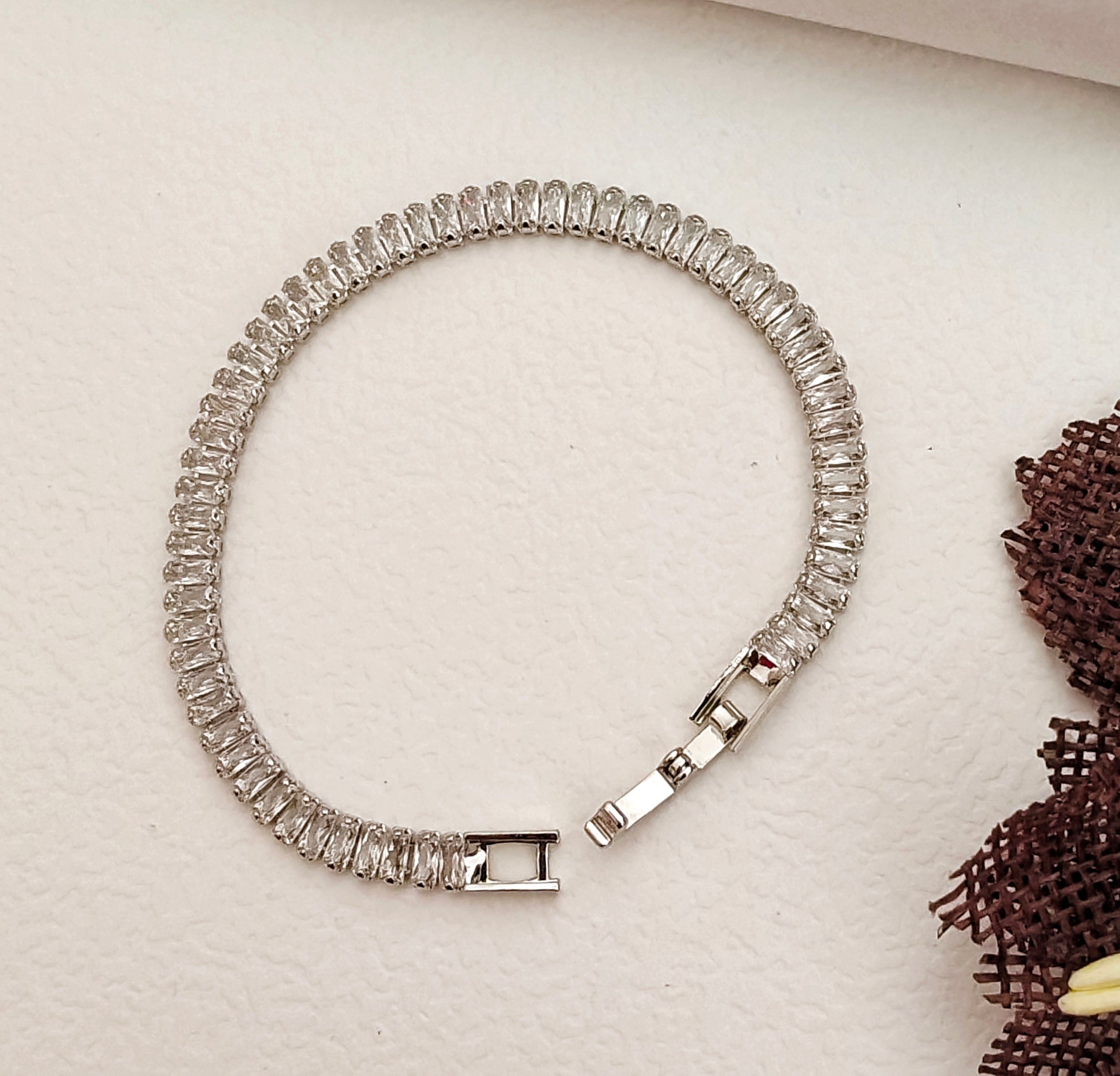 Peora tennis bracelet