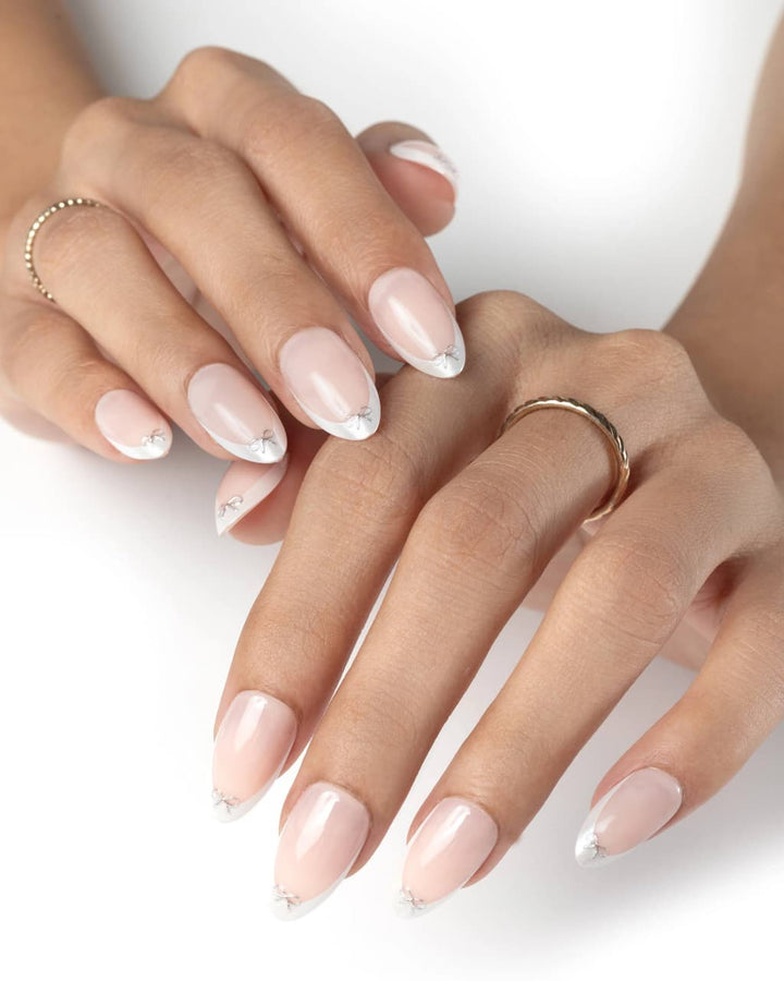 french bow soft gel press on nails