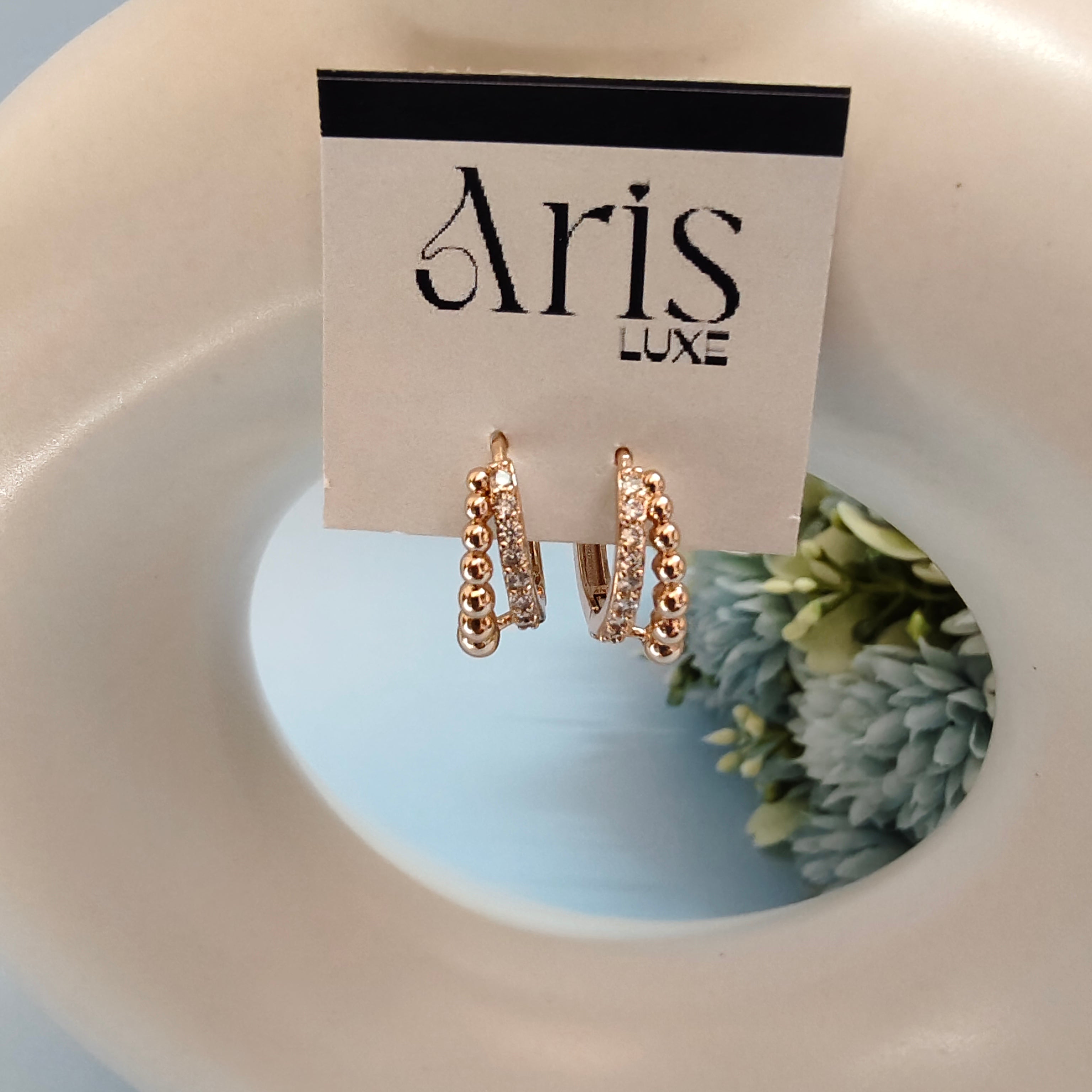 Paris zirconia bali earring