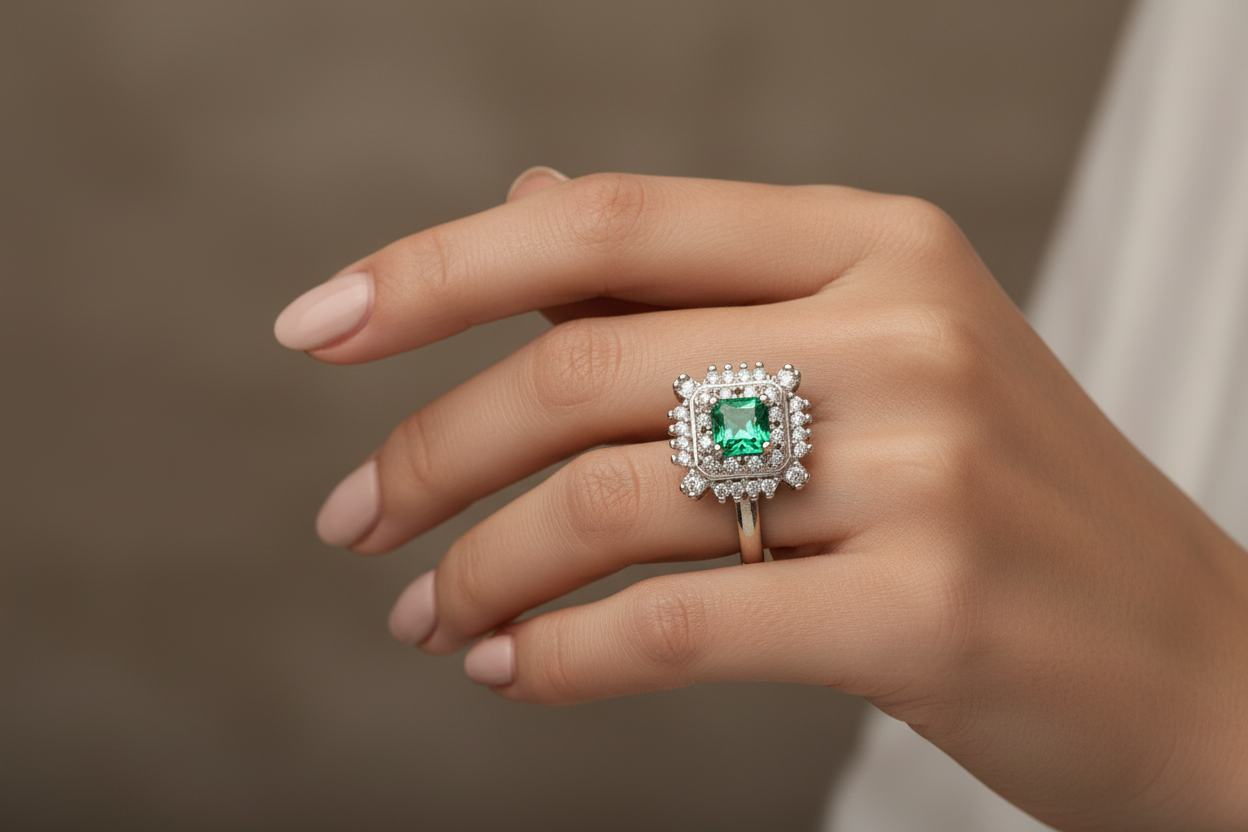 Crushed ice cut ring