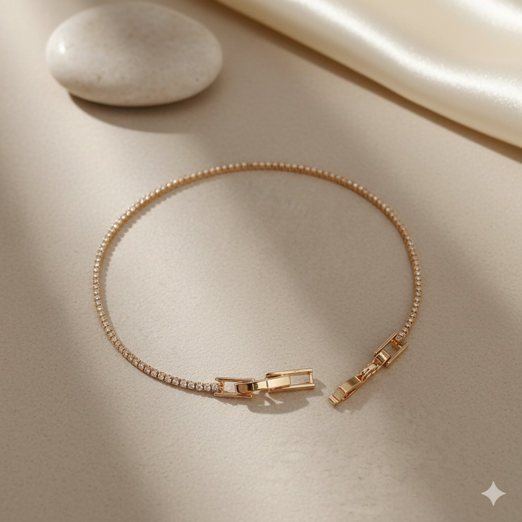 Precious square bracelet