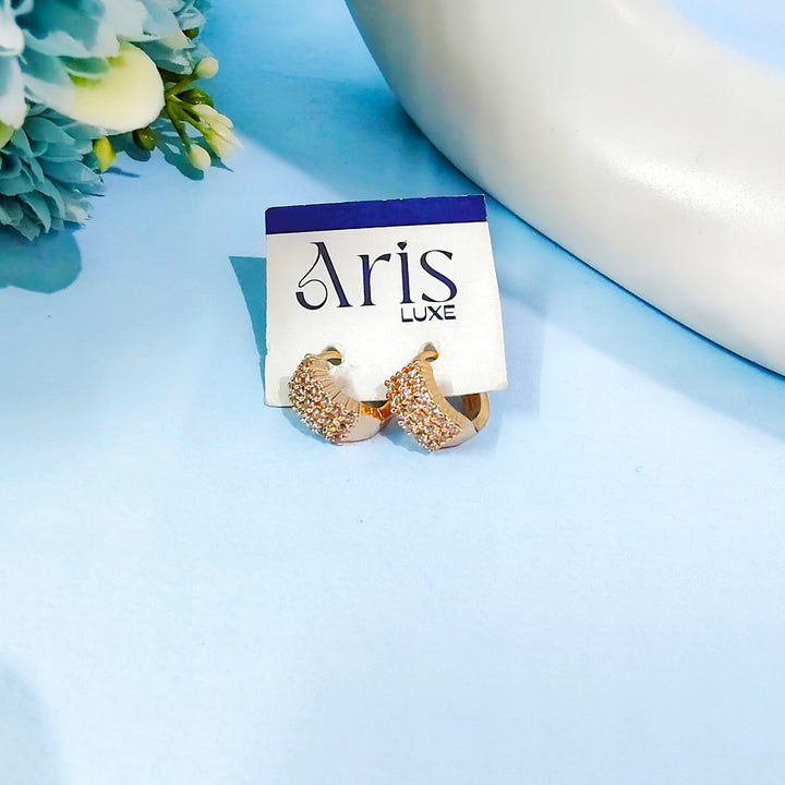 18k GOLD PLATED BALI EARRING