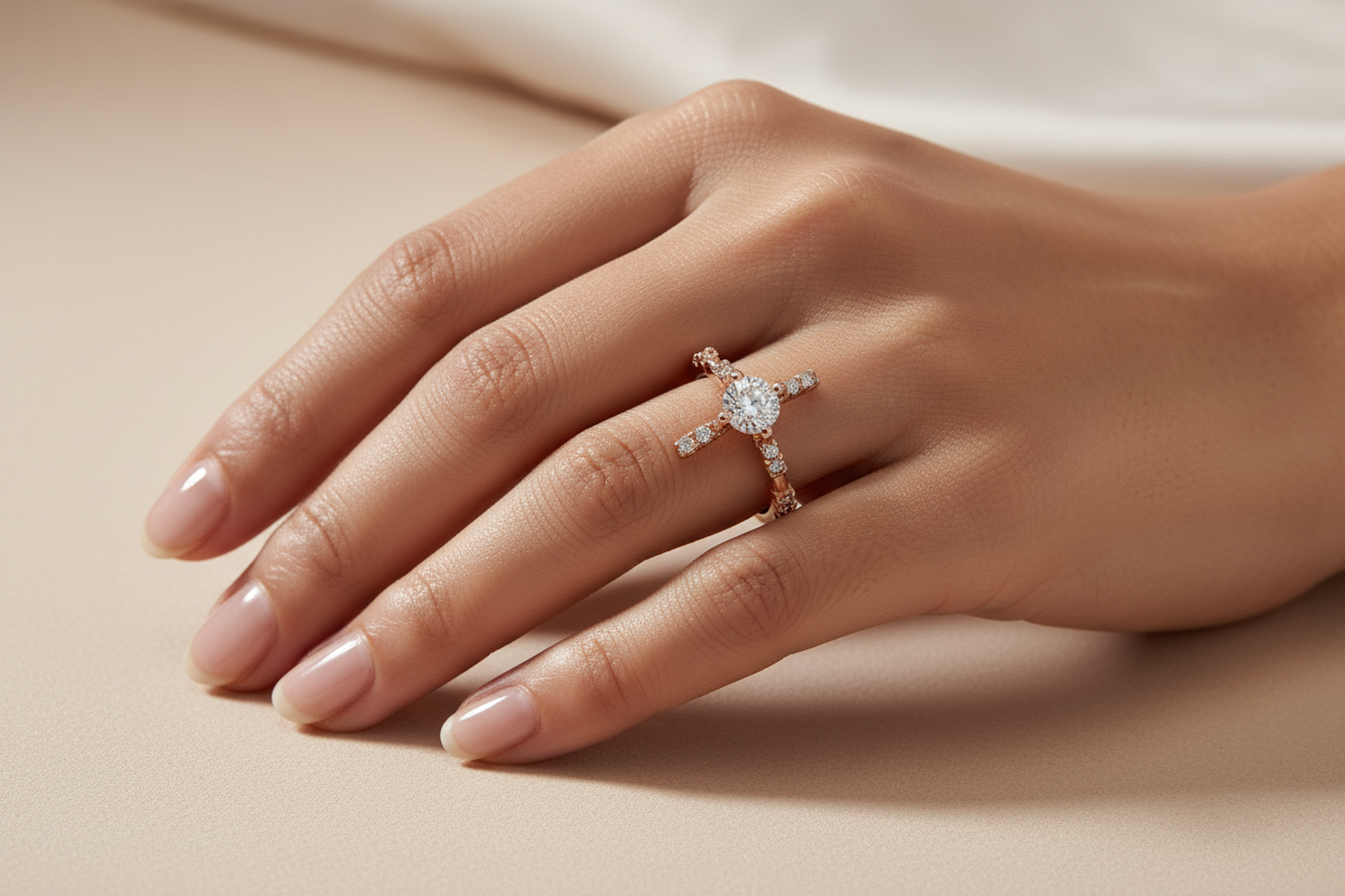 Cross shape ring