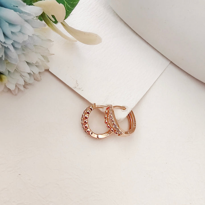 Double hoop bali earring
