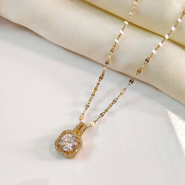 Galaxy gold necklace