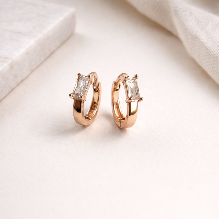 Cushion blue bali earring