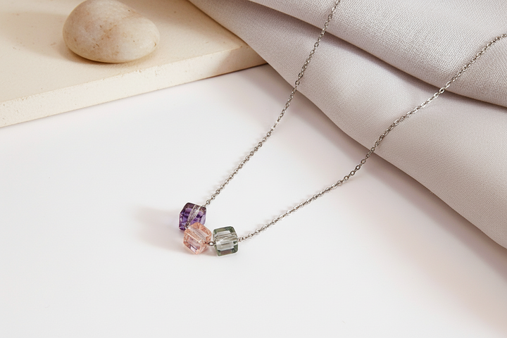 Unicorn crystal necklace