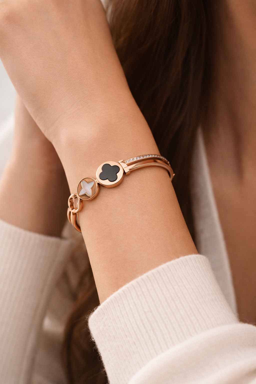 Tripple clover bracelet