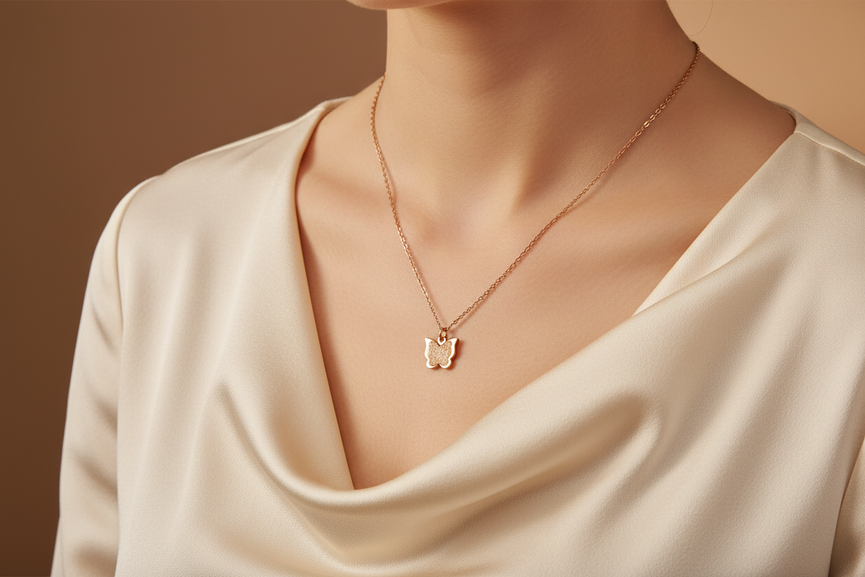 Butterfly necklace