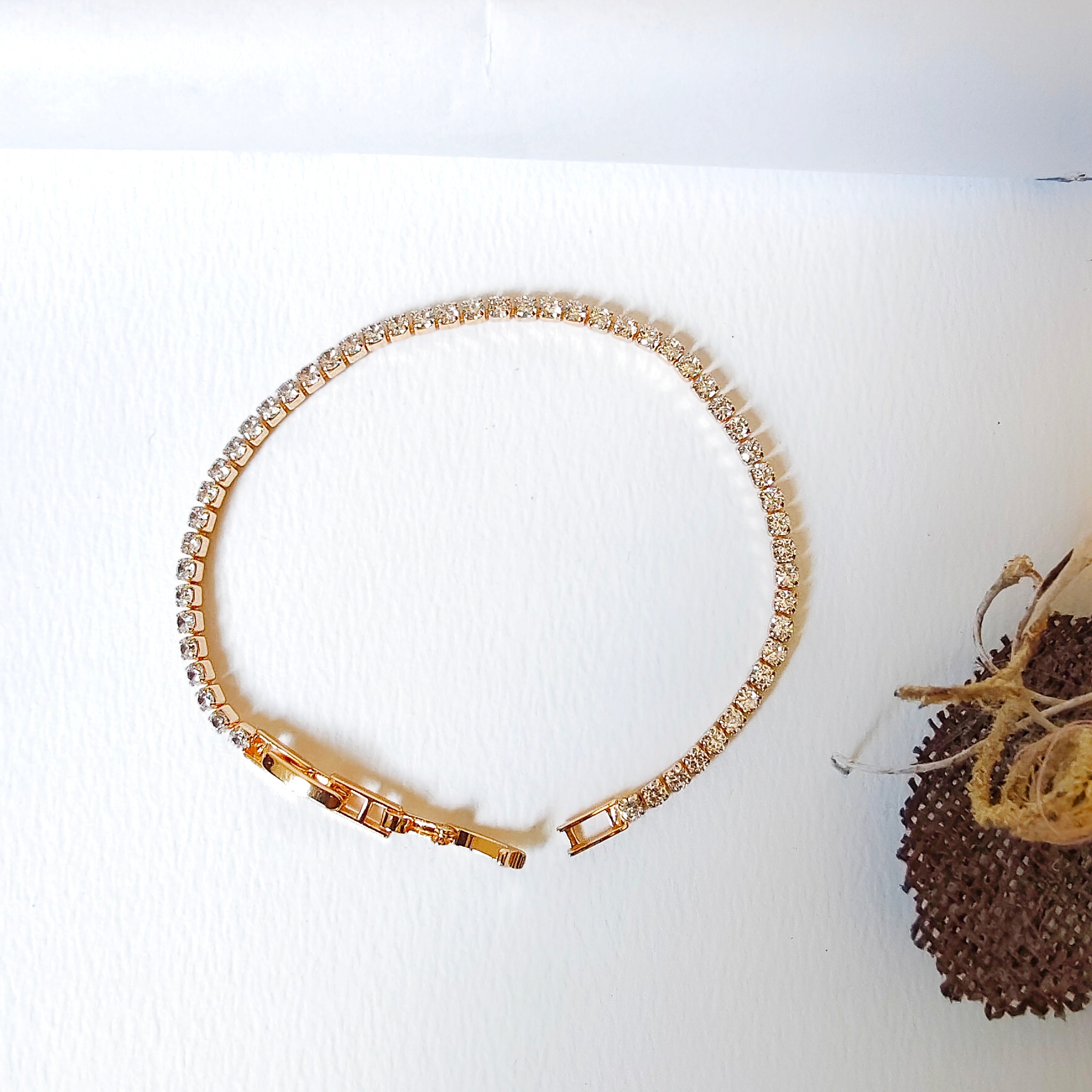 Sparkling diamond bracelet