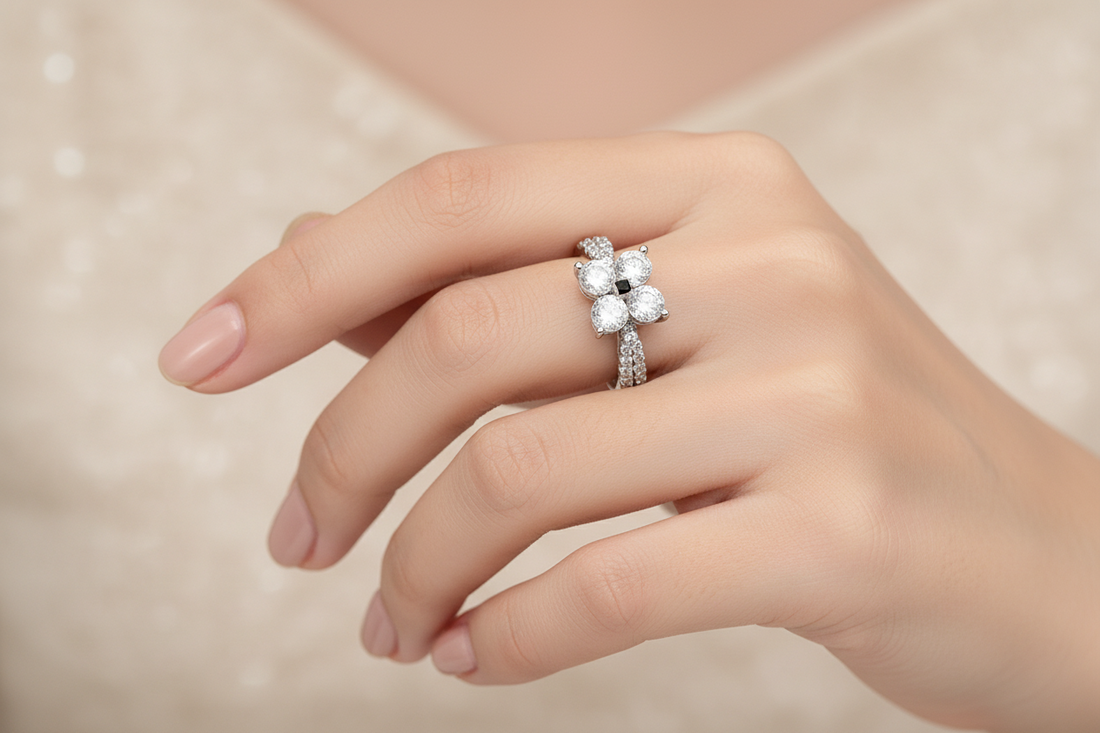 Vintage van ceaf ring