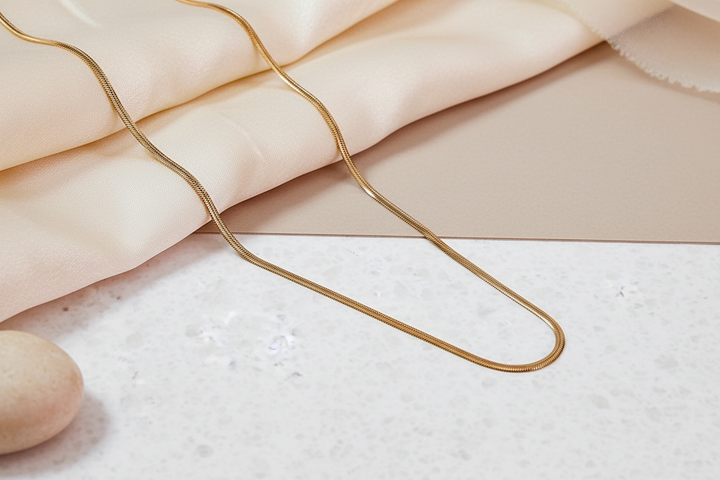 Gold snake chain