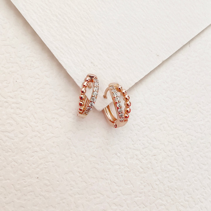 Double hoop bali earring