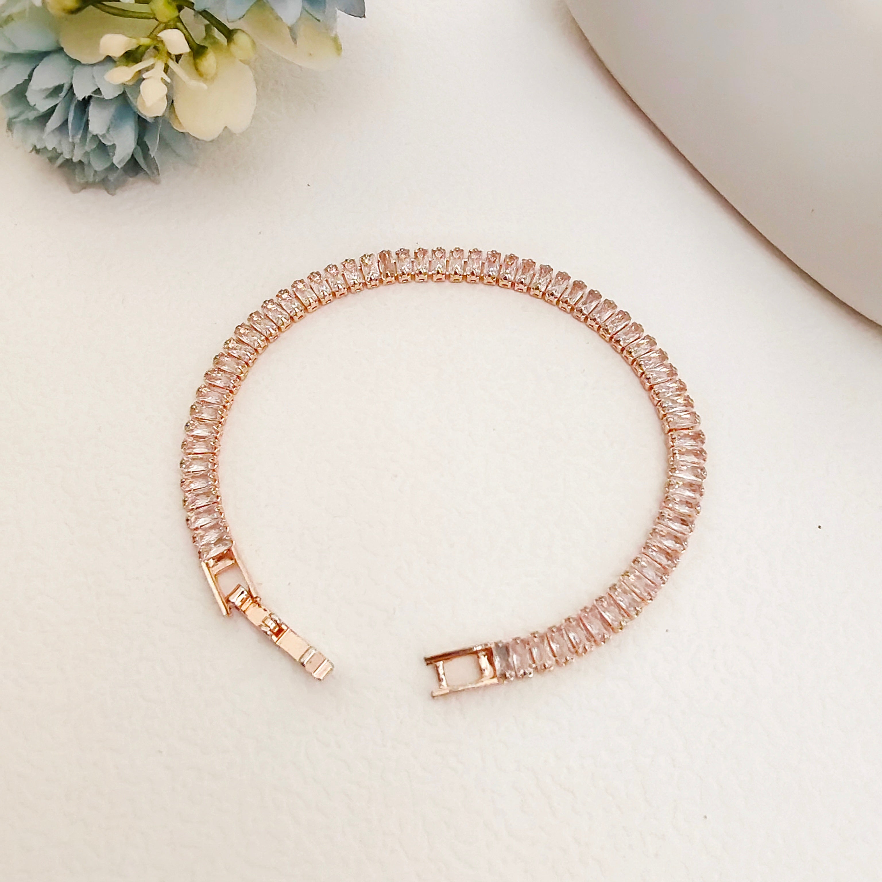 Peora tennis bracelet