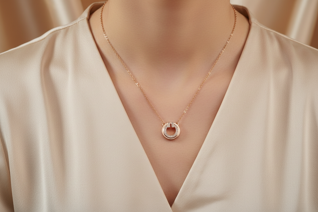 Luxury clavicle necklace