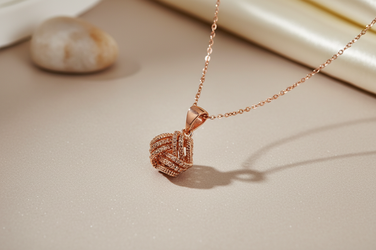 Trien diamond necklace