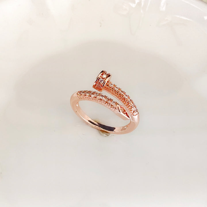 Celestial nail ring