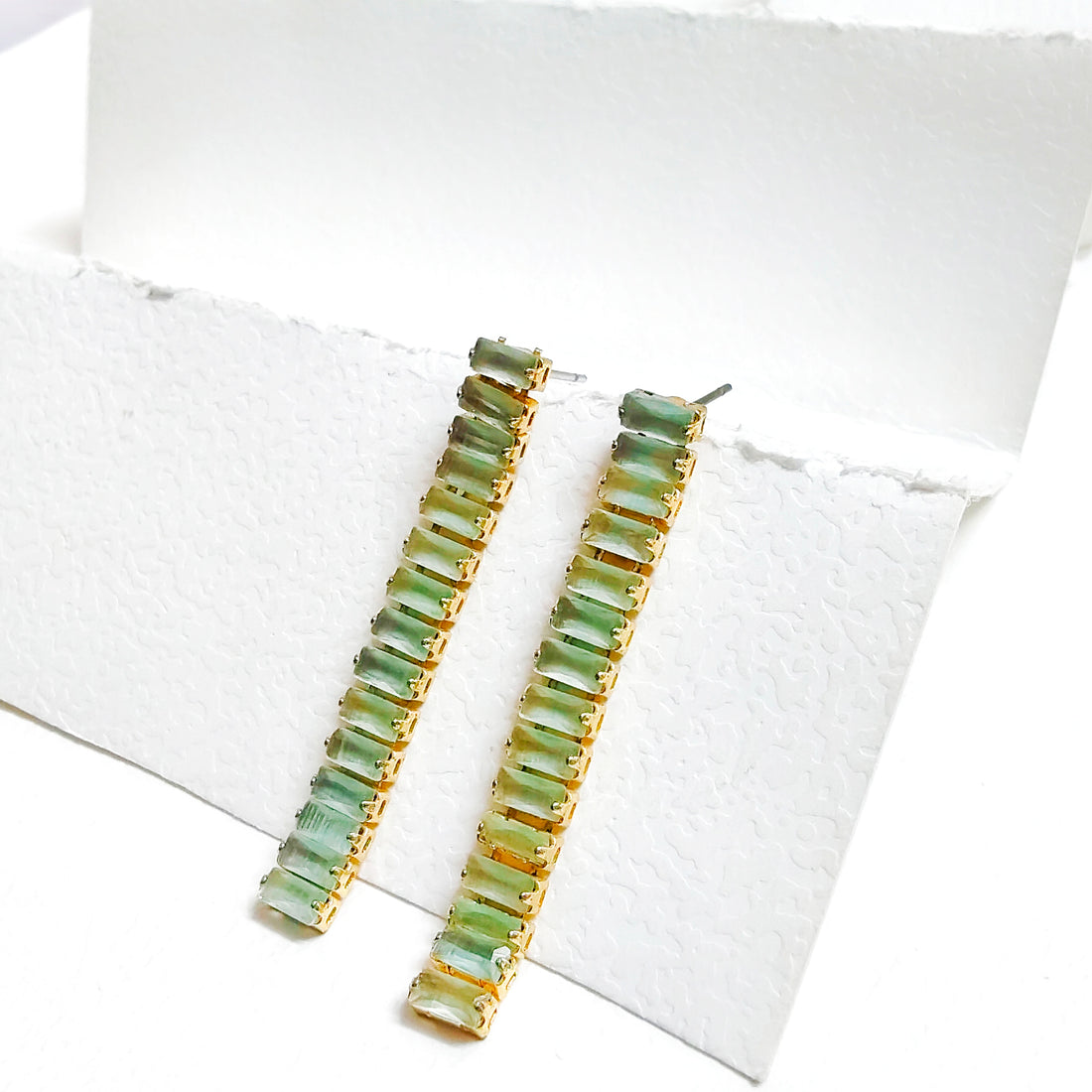 Aloha snake layer earring