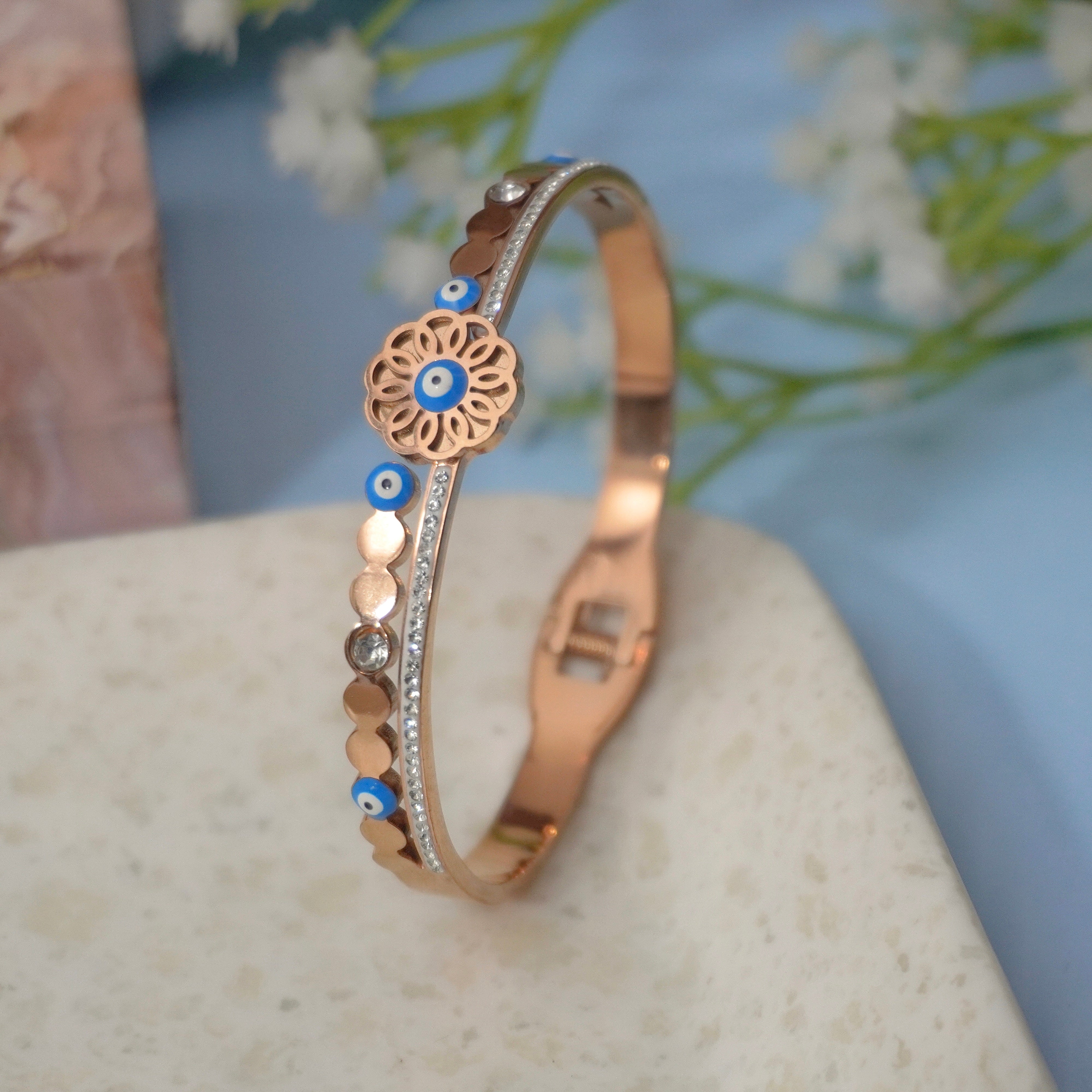 Evil eye sparkle bracelet