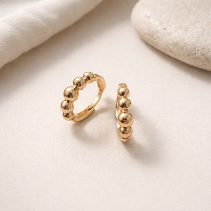 Bubble ball bali earring