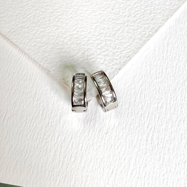 Crystal gleam bali earring