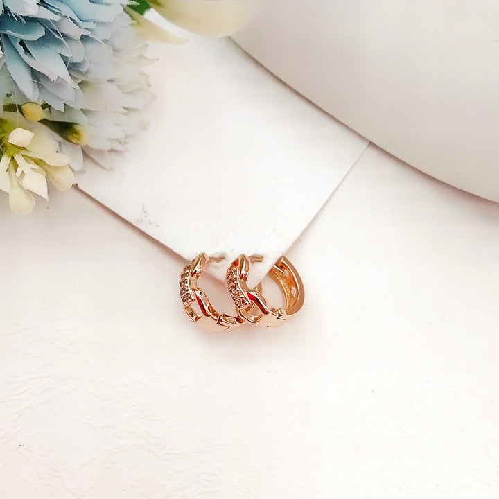 Zircon decor bali earring
