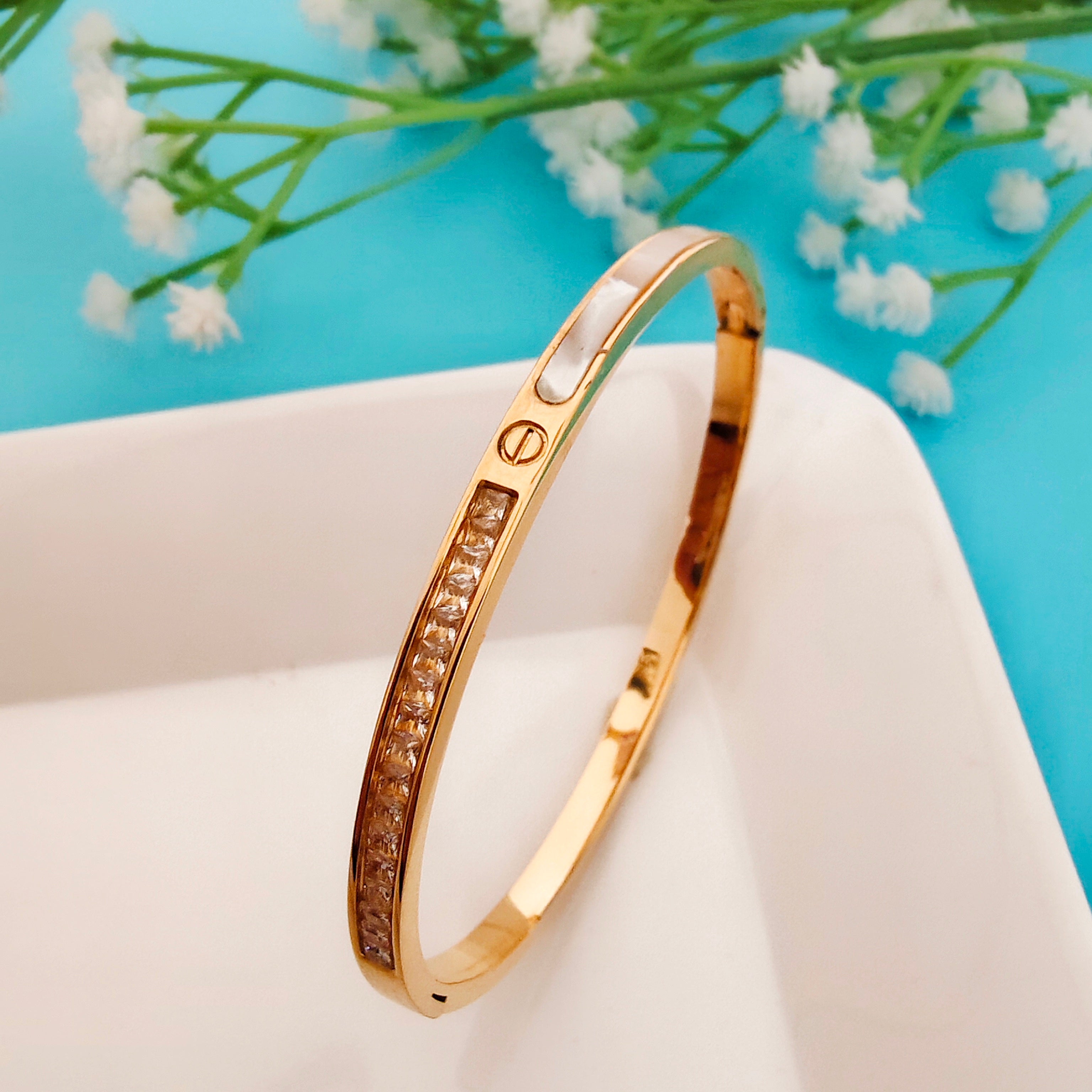 Galaxy mother of pearl bracelet