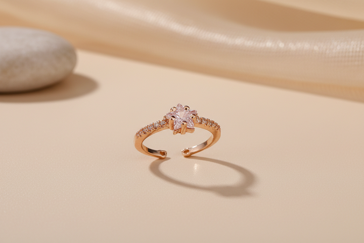 Moonlight charm ring