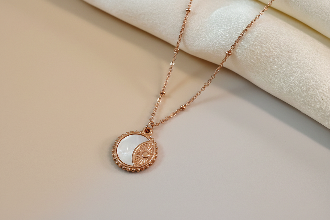 Tiny whale necklace