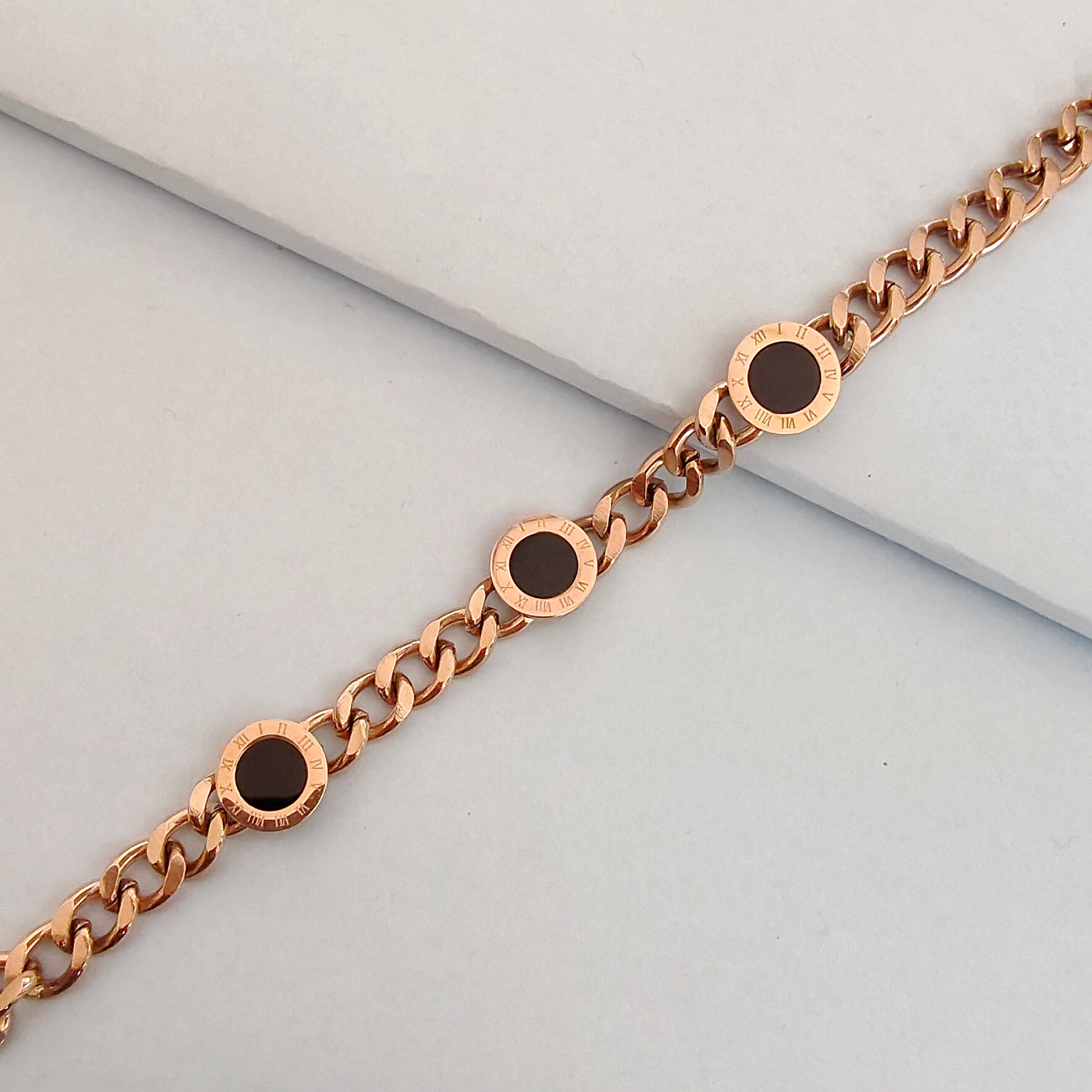 Roman numeral bracelet