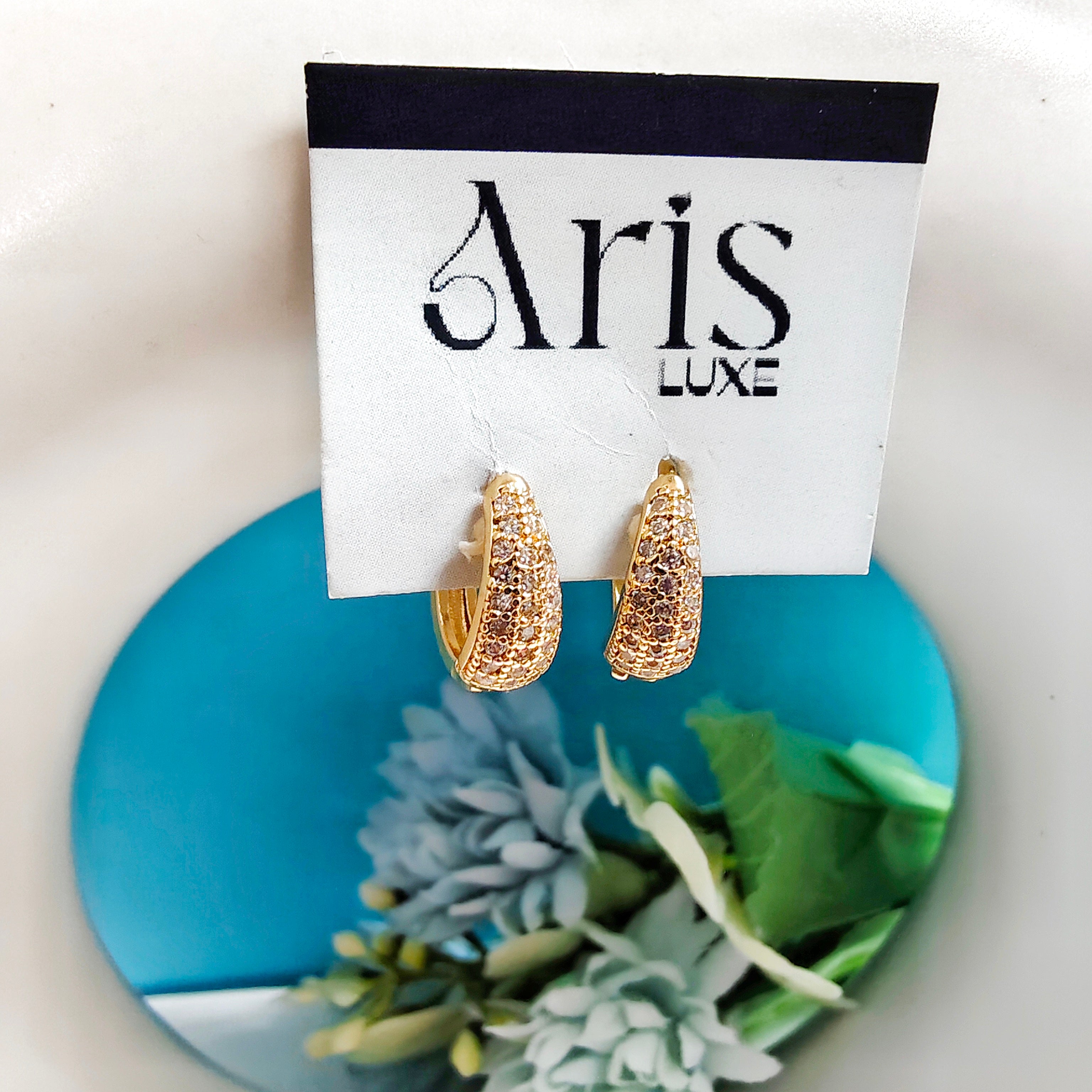 American daimond bali earring