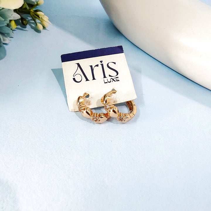 DOUBLE LOVE HEART BALI EARRING