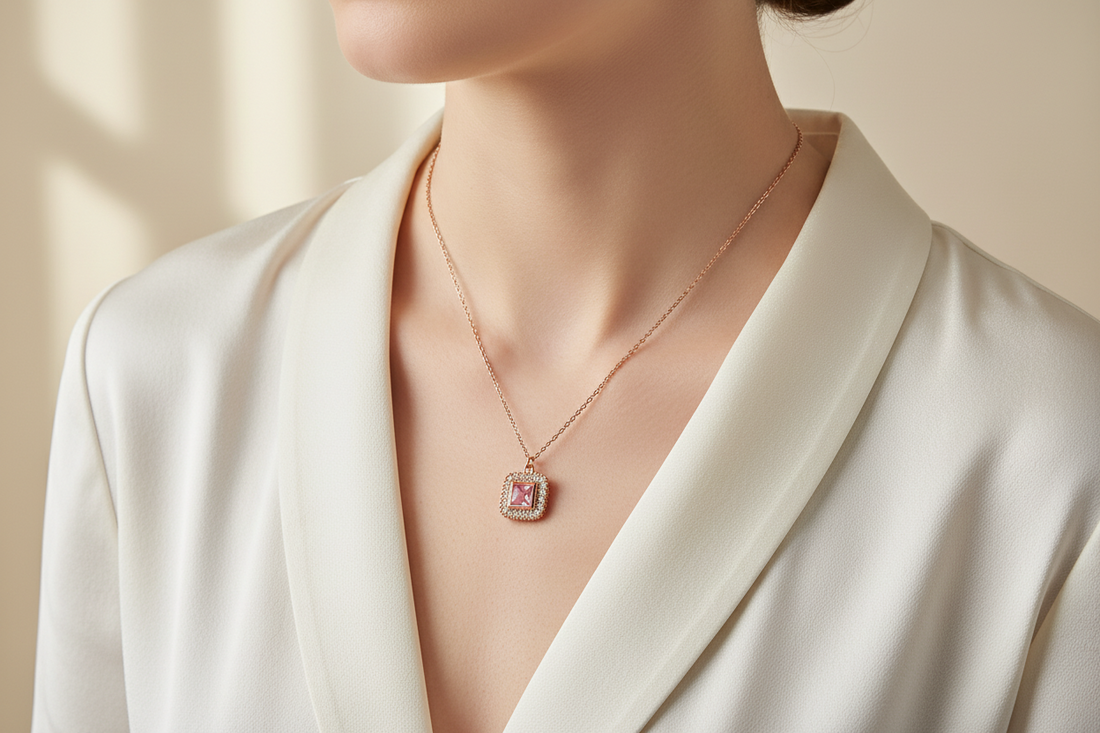Rose radiance necklace