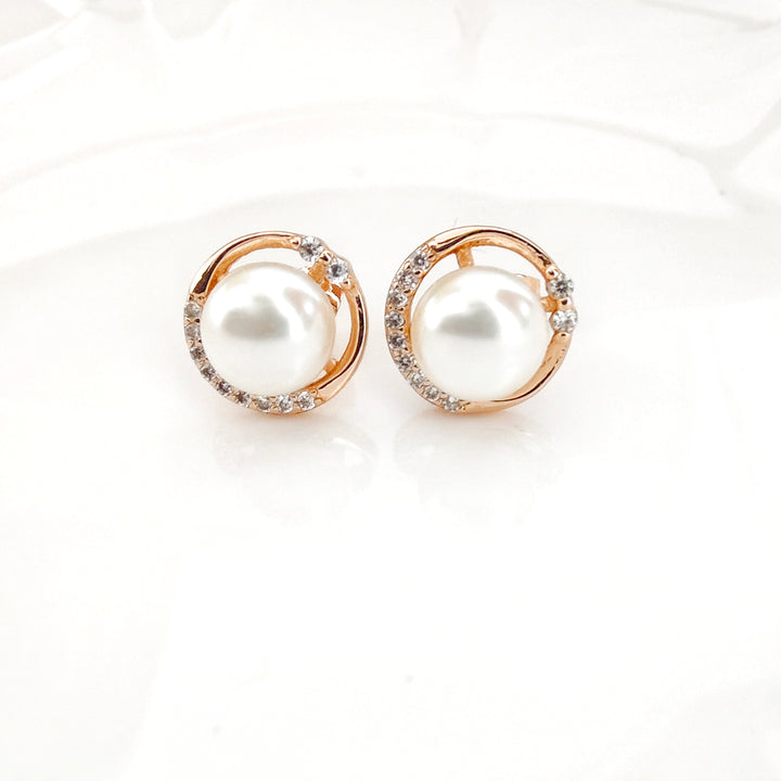 CELESTIAL PEARL STUDS