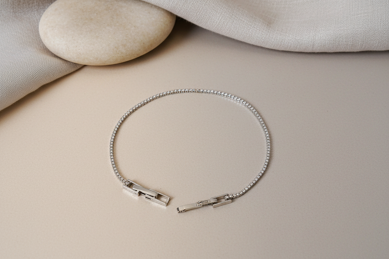 Precious square bracelet