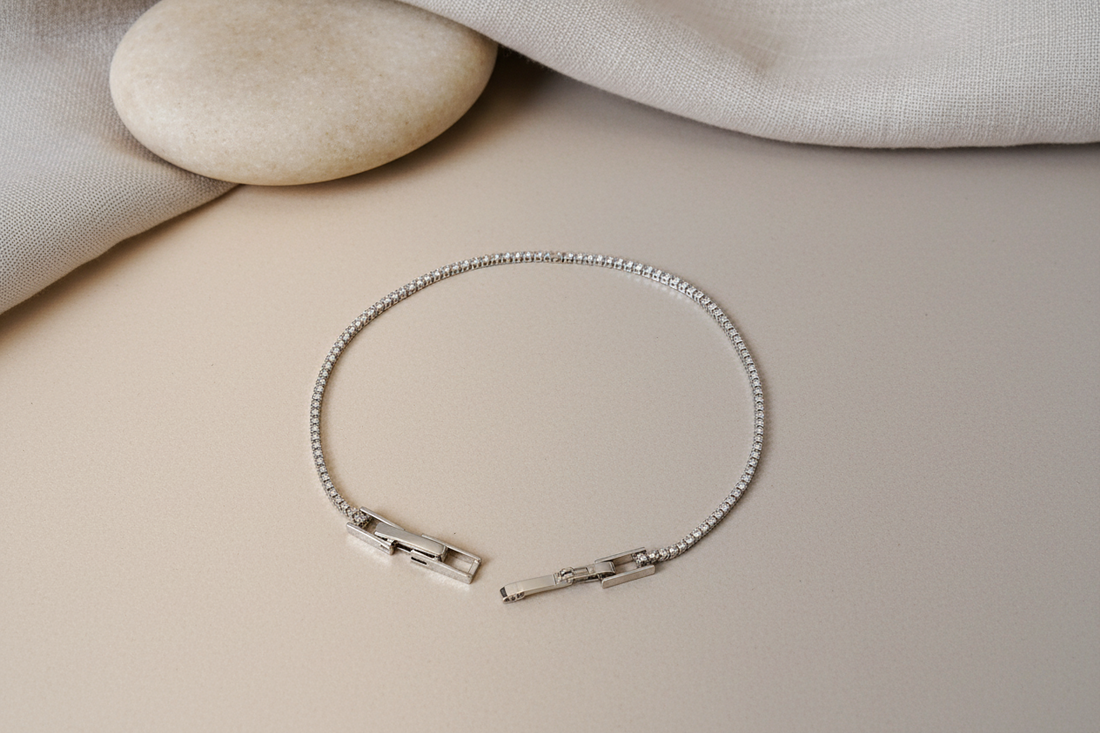 Precious square bracelet