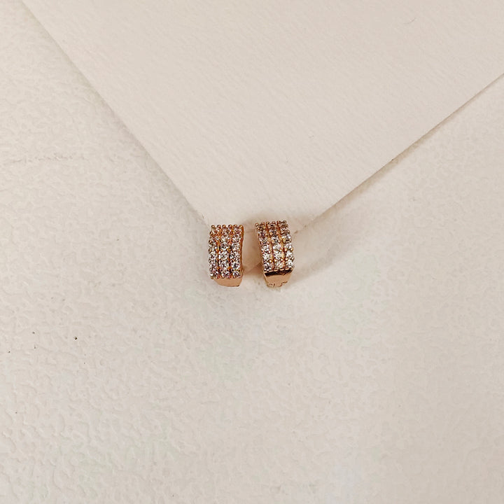 18k GOLD PLATED BALI EARRING