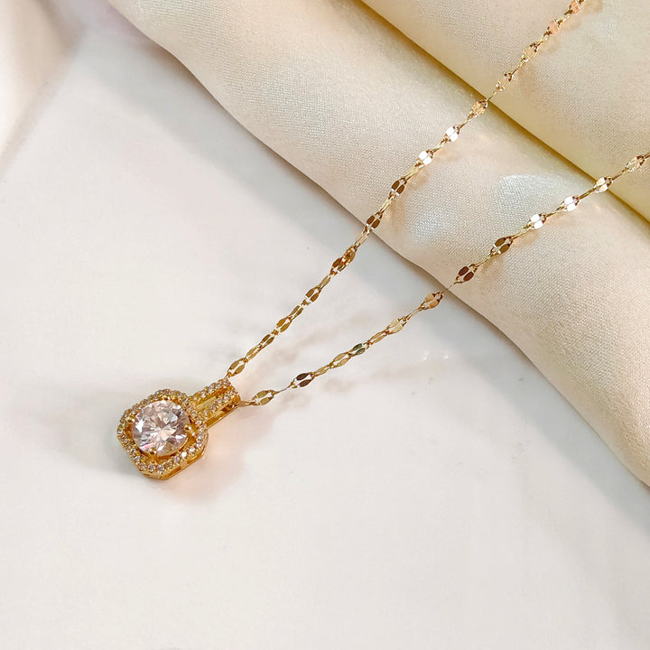 Galaxy gold necklace