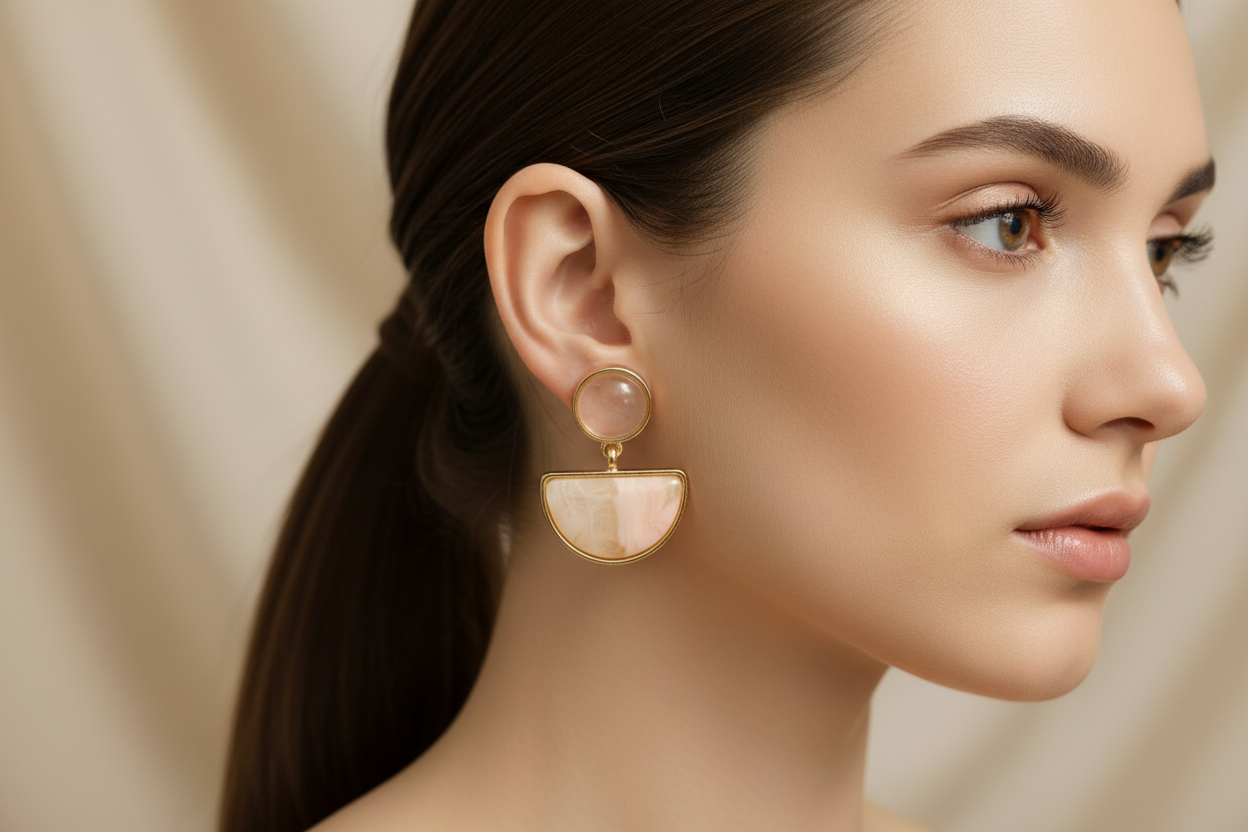 Unrival minimal earring