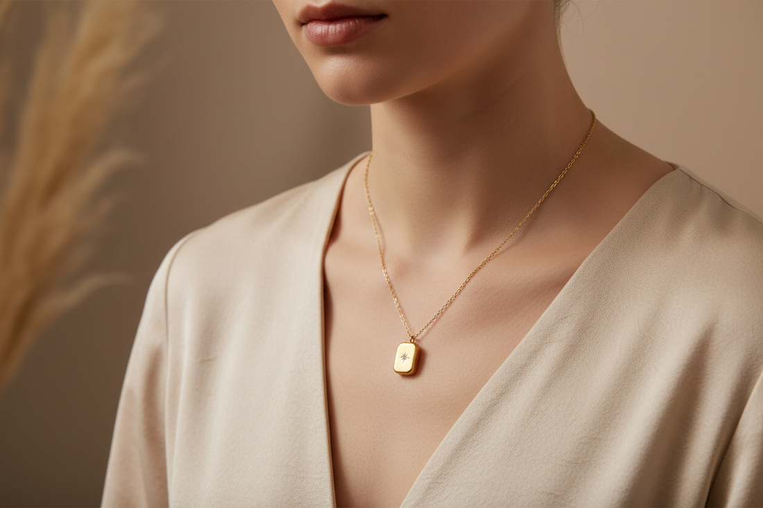 North Star pendant necklace