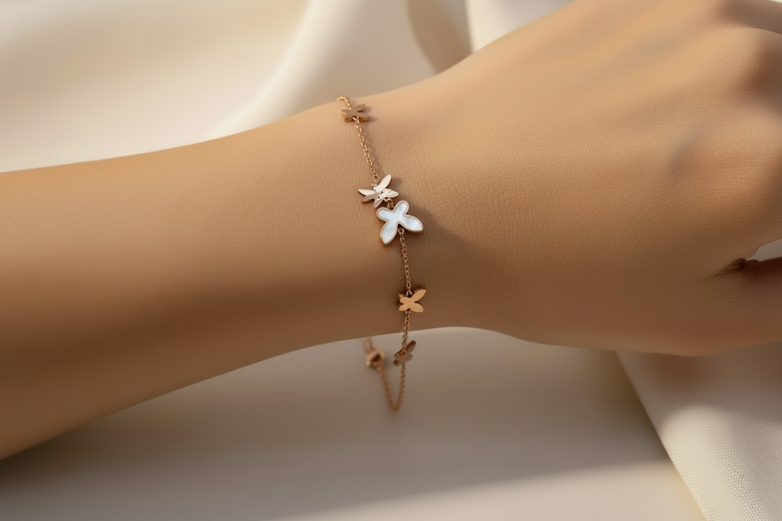 Ittle butterfly bracelet