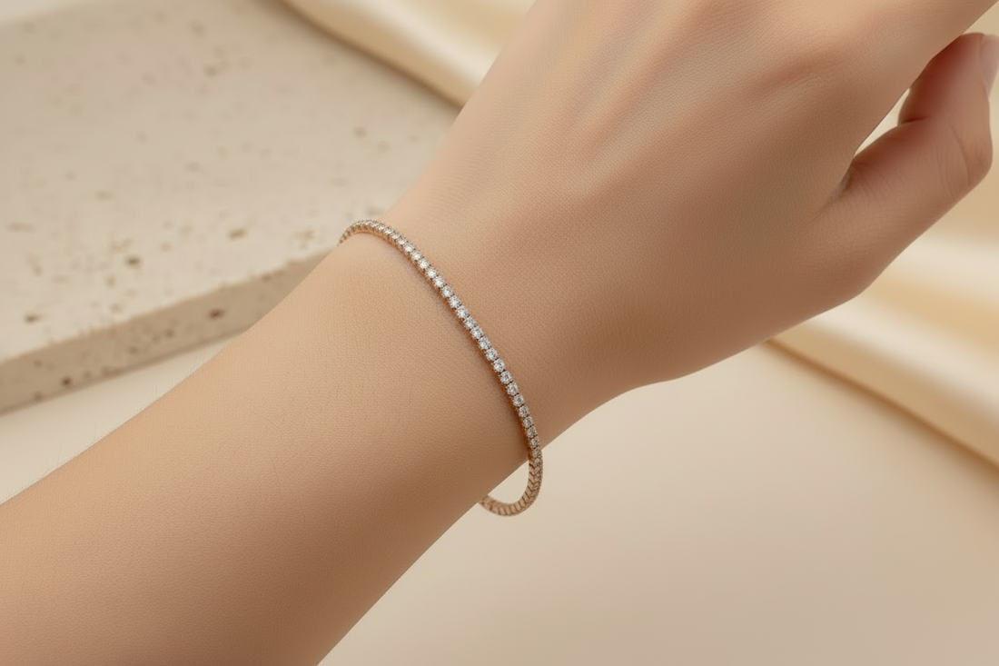 Sparkling diamond bracelet