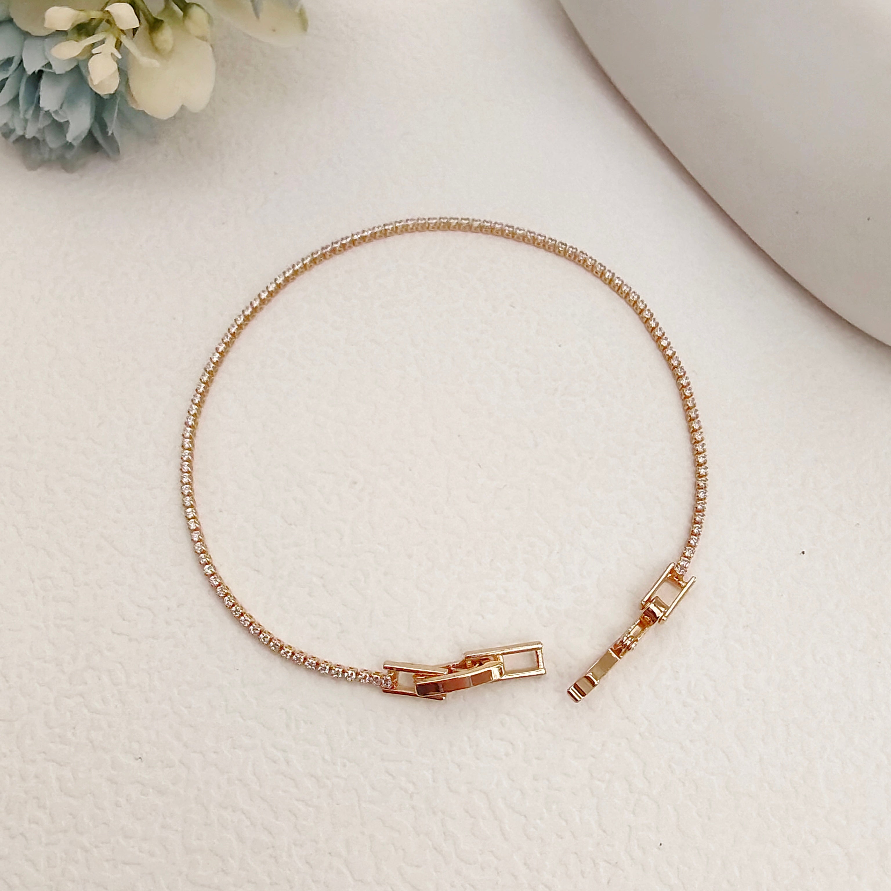 Precious square bracelet
