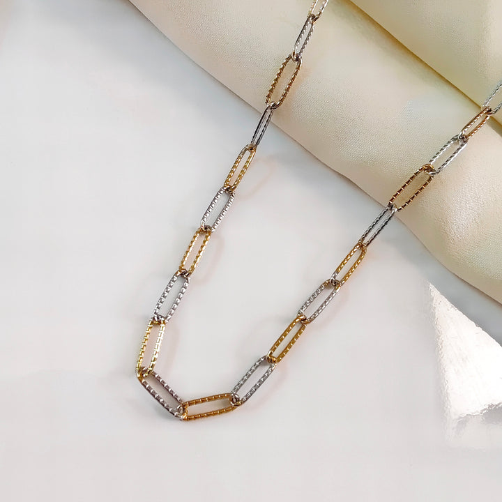 Two tone necklace