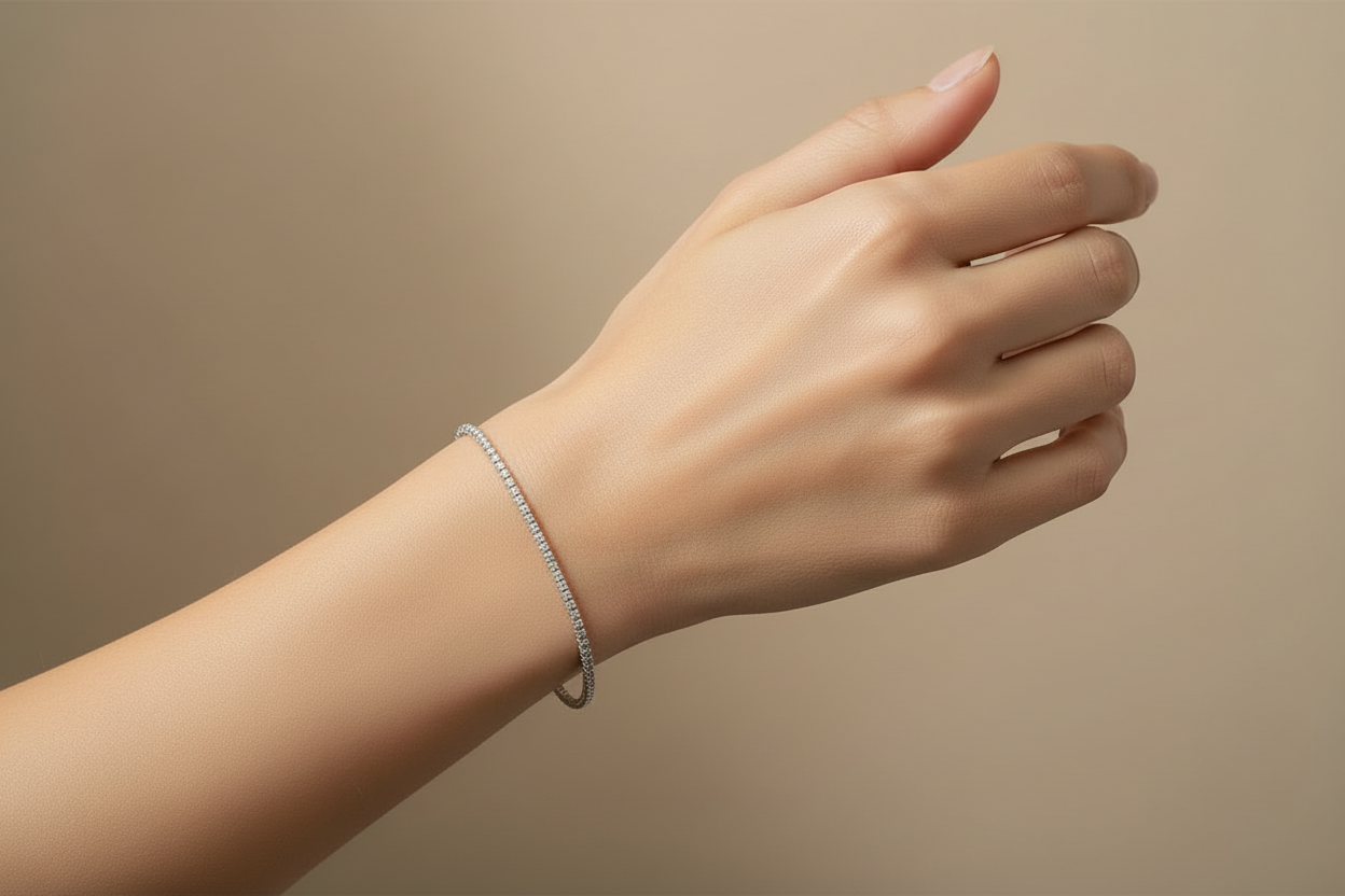 Precious square bracelet