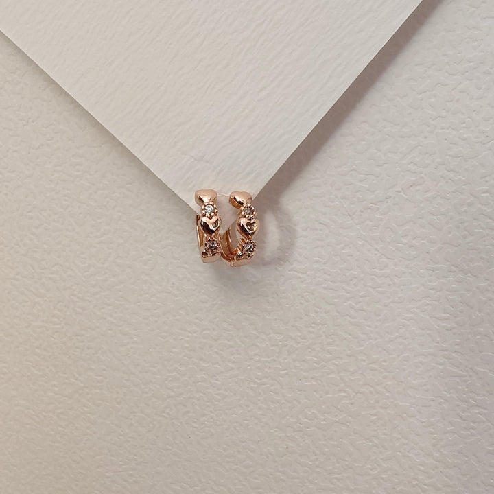 DOUBLE LOVE HEART BALI EARRING