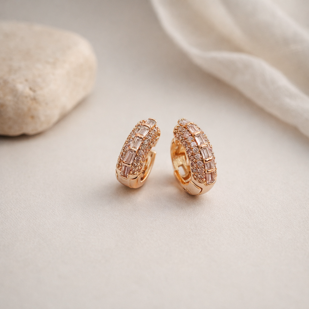 Galaxy daimond bali earring