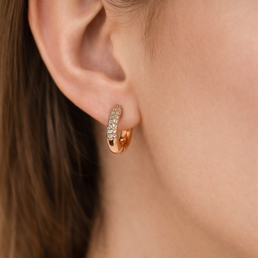 Charming dazzling bali earring